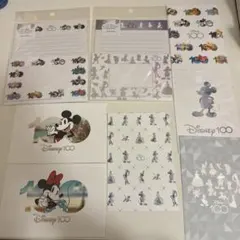 即購入可能☆ Disney 100周年 レターセット ポストカードセット
