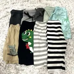 保育園着　男の子　半ズボン　90cm 95cm まとめ売り 9枚セット　夏　春