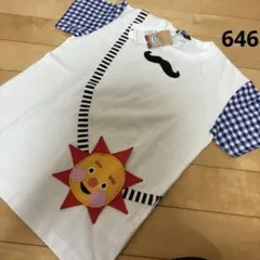 ♡新品未使用タグ付きkladskap 太陽モチーフ Tシャツ 120cm♡