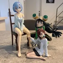 レム　ツユちゃん　モモ　フィギュア