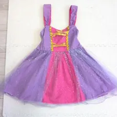 ラプンツェル風ドレス　　プリンセスドレス　110