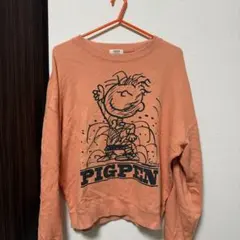 PEANUTS SNOOPY PIGPEN スヌーピー ピグペン スウェット