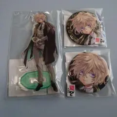 列強戦線 くじメイト アルビー 缶バッジ アクリルキーホルダー セット 