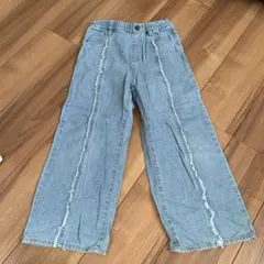 デニムパンツ サイズ130 ライトブルー