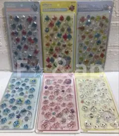 しずくちゃんボンボンドロップシール　6枚セット