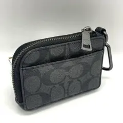 COACH シグネチャー　キーケース　コインケース