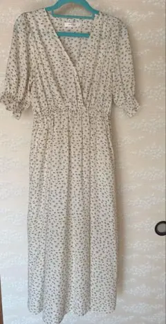 w closet ロングワンピース花柄