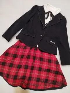 メゾピアノ　フォーマルスーツセット　150