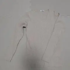 URBAN RESEARCH ベージュ Vネック ニット