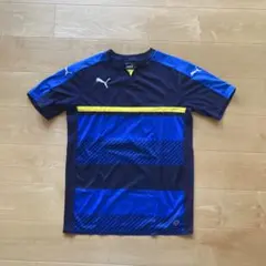 PUMA サッカーシャツ ネイビー/ブルー/イエロー