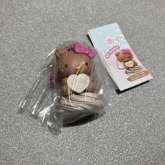 サンリオ ホイップクリームマスコット C-pla限定　キティ　チョコホイップ