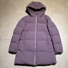 UNIQLO ユニクロ シームレスダウンショートコート 薄紫　M