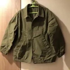 グリーンレーベルリラクシング　120サイズ　ナイロンパーカー　カーキ