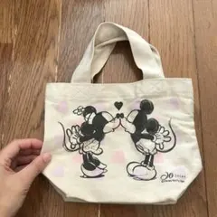 ミッキーマウス＆ミニーマウス　ミニトートバッグ　ディズニー