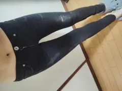 ジェイダ ダメージスキニーデニムパンツ
