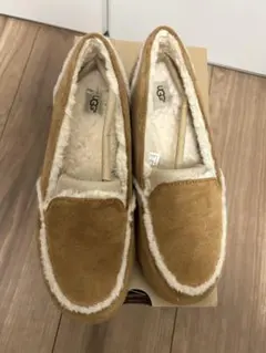 UGG ブラウン ローファー　26センチ　箱　取扱説明書あり