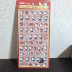ボンボンドロップシールミニ　ハローキティ　レッド