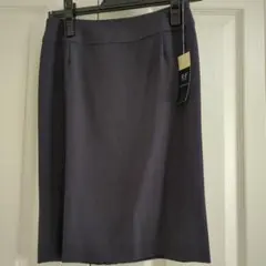 R.F. ダークネイビー タイトスカート ひざ丈