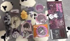 佐伯イッテツ　アクスタ　缶バッジ　チェキ風カード　にじネイル　アクキー　他