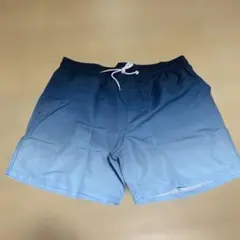 그라데이션 블루 XL 스윔수트 쇼츠