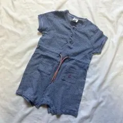 美品　《 petitbateau 》 ベビー服　70サイズ　ロンパース