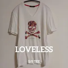【即日発送】美品。LOVELESS スカルプリント S/Sカットソーのサムネイル