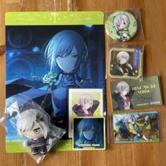 プロセカ　日野森志歩　缶バッジ　ウエハース　パシャこれ　アクリルキーホルダー