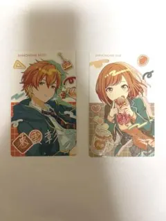 プロセカ　東雲彰人&東雲絵名　箔押しバースデーエピカセット