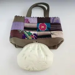 ☆ちひろ様専用②☆ ハンドメイドショルダーバッグ 和柄 桜 A4サイズ