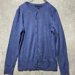BROOKS BROTHERS ブルックブラザーズ　カーディガン　ブルー　XS