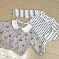 テータテート　トレーナー　トップス　長袖　Ｔシャツ　95 女の子　春　保育園