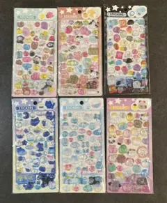 STICKERS ボンボンドロップシール　6枚セット　まとめ売り