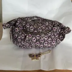 アナスイ（ANNA SUI）『ワークレオパード』ショルダーバッグ