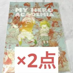 デクとかっちゃんの幼馴染クリアファイル ヒロアカ　原画展 爆豪勝己 緑谷出久