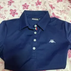 カッパ　kappa ゴルフ　レディース ポロシャツ　紺色　値下げ　美品　S