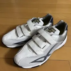 久保田スラッガー トレーニングシューズ 3本ベルト TS03-W 26.5 - メルカリ