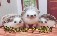 羊毛フェルト オーダー受付中✩