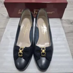 Ferragamo フェラガモ（6 1/2C）ガンチーニ パンプス