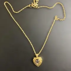 27.ニナリッチ　NINARICCIゴールド ハート型ペンダント ネックレス