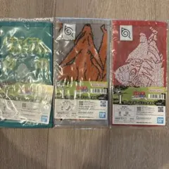 一番くじ ナルト I賞 ジャガードミニタオル ３種