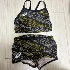 新品　asics レディースセパレート水着　黒　Mサイズのサムネイル