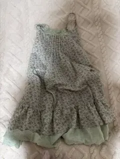 花柄ノースリーブワンピース SHEIN 森ガール