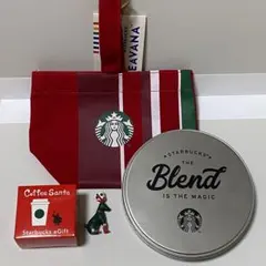 スターバックス セット売り 缶 ステッカー オーナメント ミニバッグ