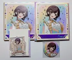 プロセカ 東雲絵名 ミニ色紙 アクリルキーホルダー 缶バッジ