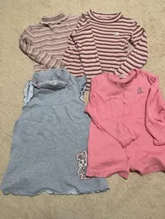 キッズ服 4点セット 長袖シャツ他