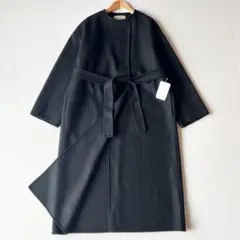 新品未使用✨UNITED ARROWS ダブルフェイス ノーカラーコート　38