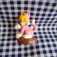 【フィギュア】ねこピーチ（チョコエッグのおまけ）