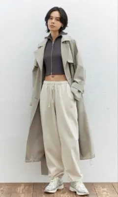 emmi atelier エミアトリエ　2wayトレンチのサムネイル