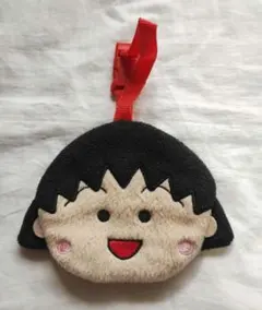 ちびまる子ちゃん　ぬいぐるみフェイスコインパース　財布　レア