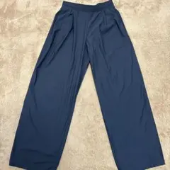 UNIQLO ユニクロ ウルトラストレッチエアリズムワイドパンツ 丈長め XS